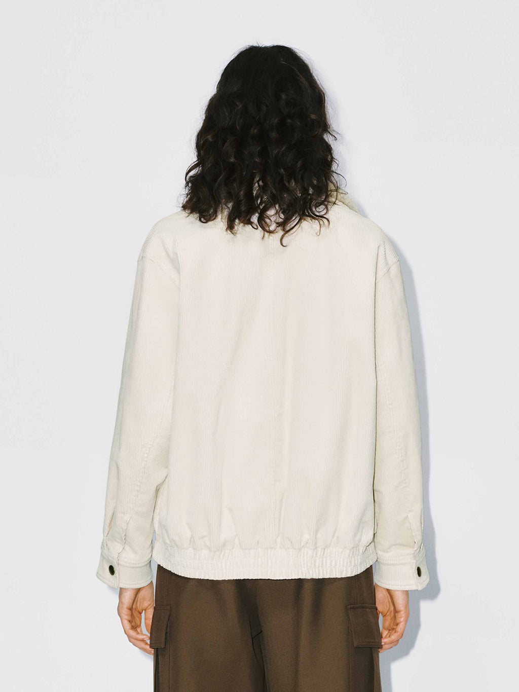 Fur Collar Corduroy Coat