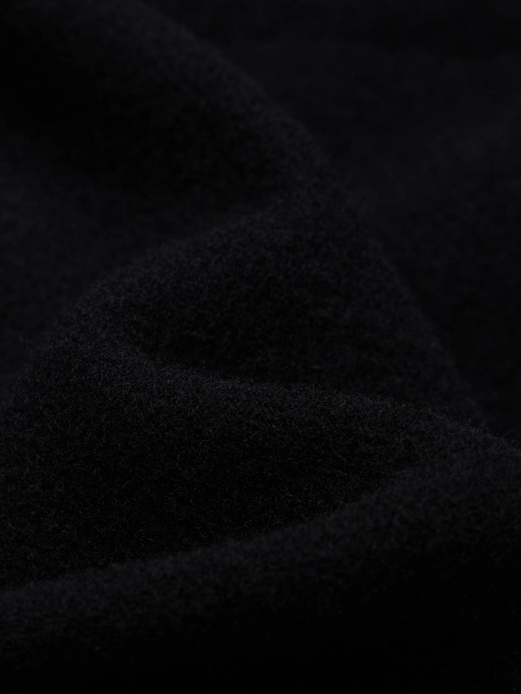 Knitted Paneled Wool Coat