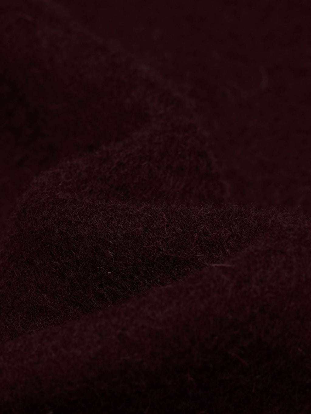 Wool Blend Zipper Coat