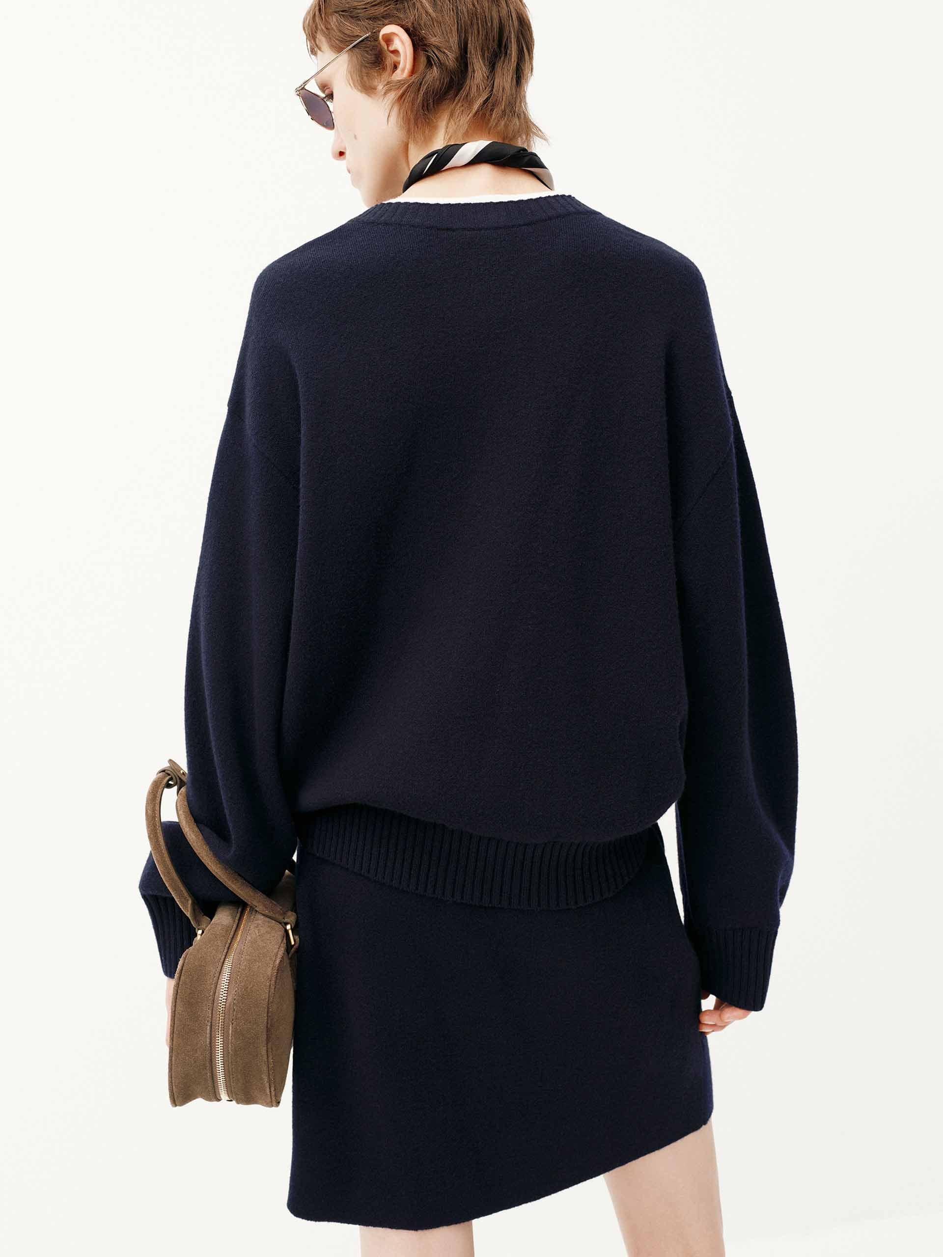 Two Piece Wool Dress
