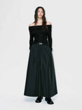 Belted Off Shoulder Dress