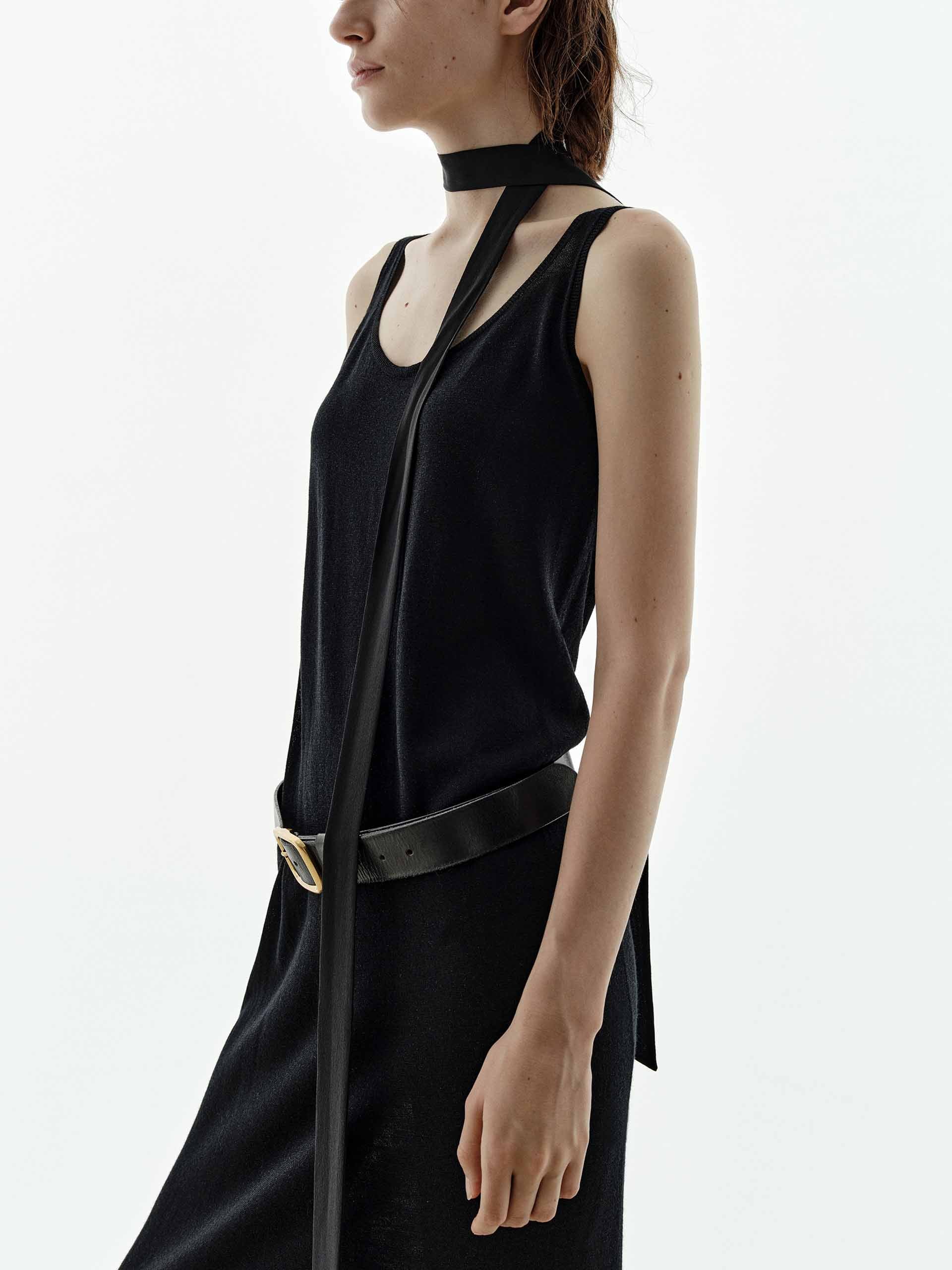 Wool Blend Tank Dress