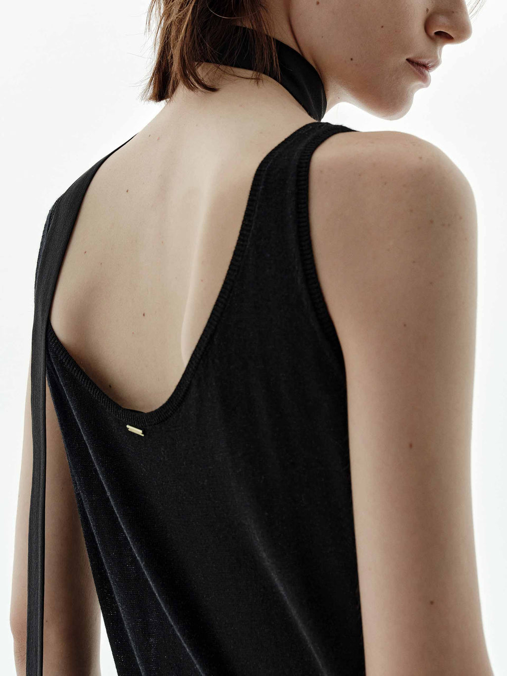 Wool Blend Tank Dress