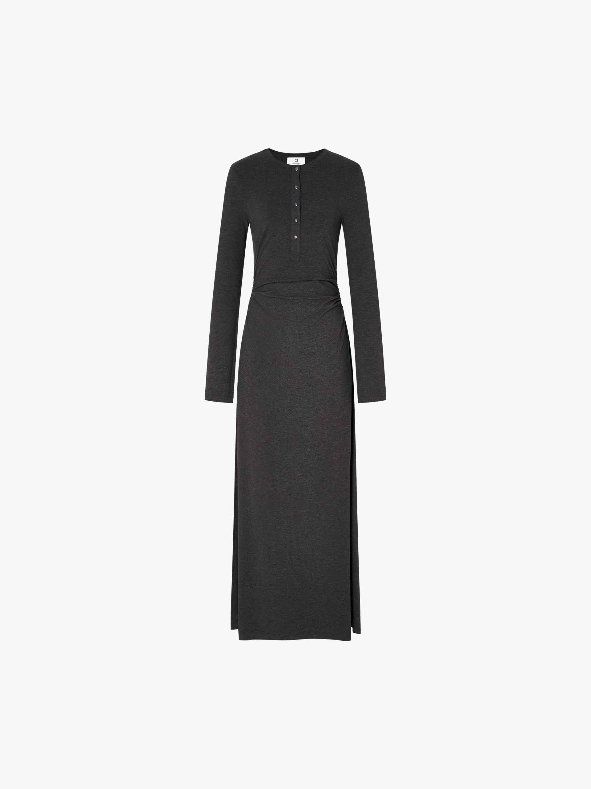 Fitted Waisted Maxi Dress