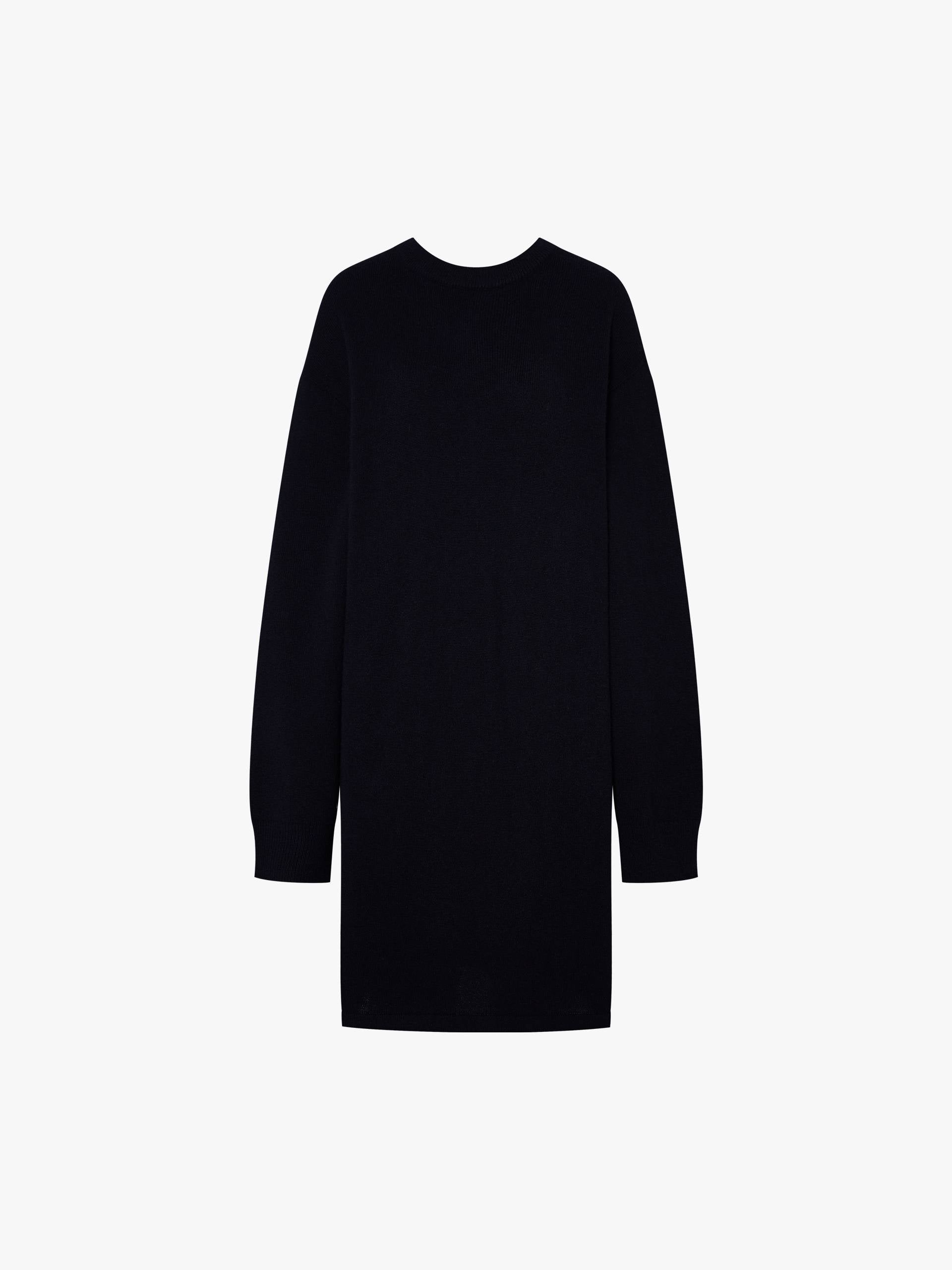 Wool Blend Mini Dress