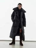 Include Belt Long Down Jacket