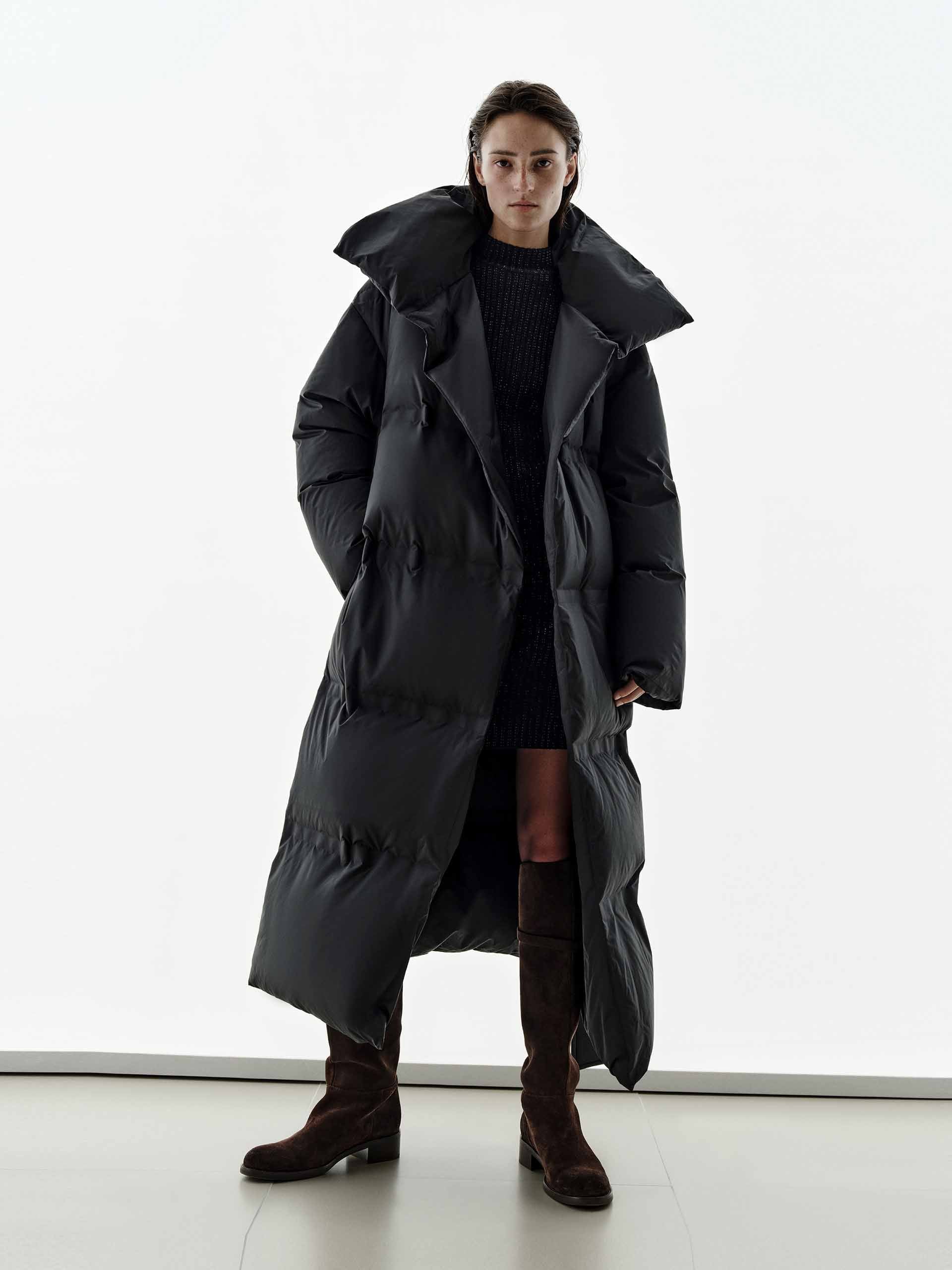 Include Belt Long Down Jacket