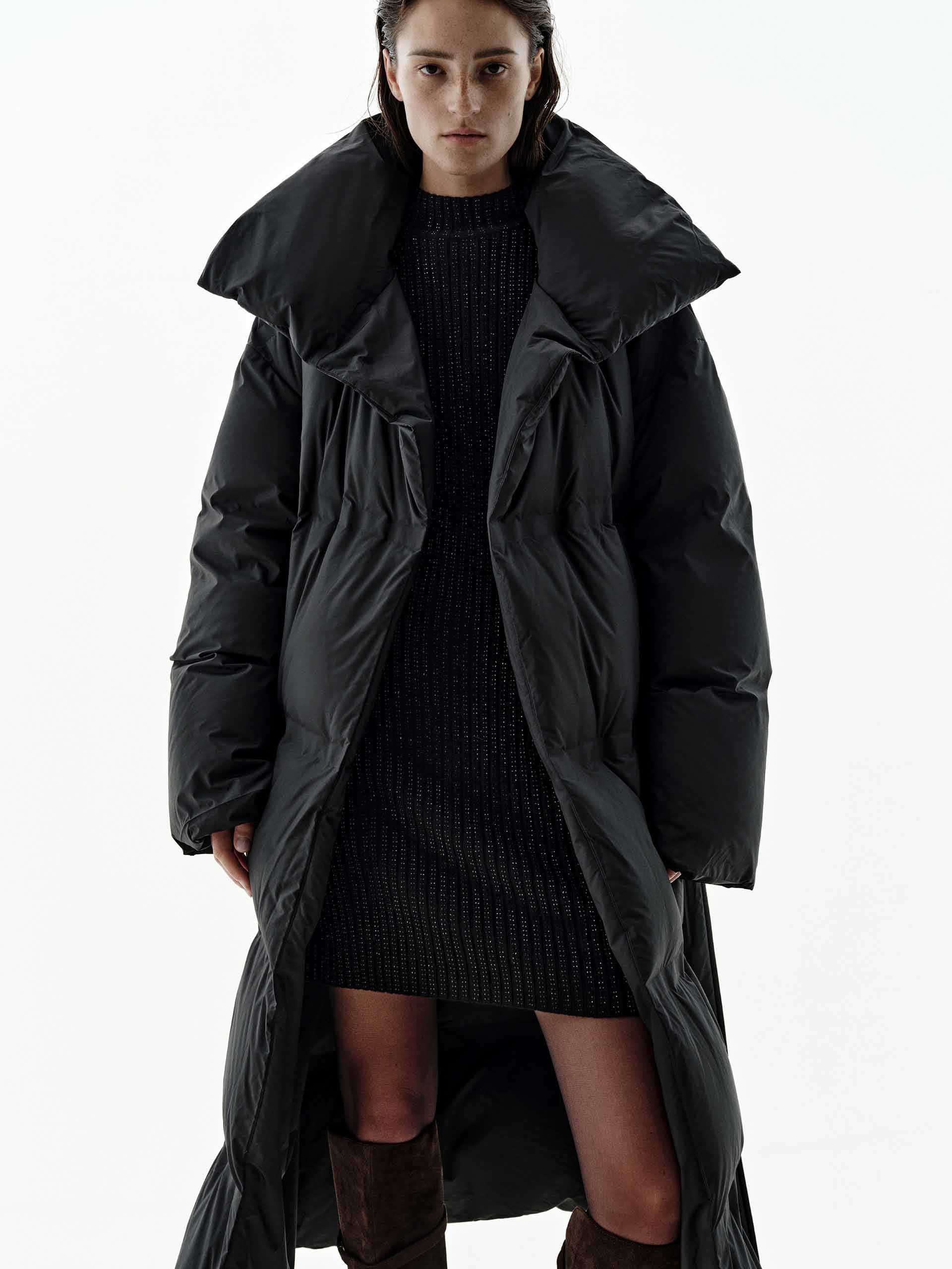 Include Belt Long Down Jacket
