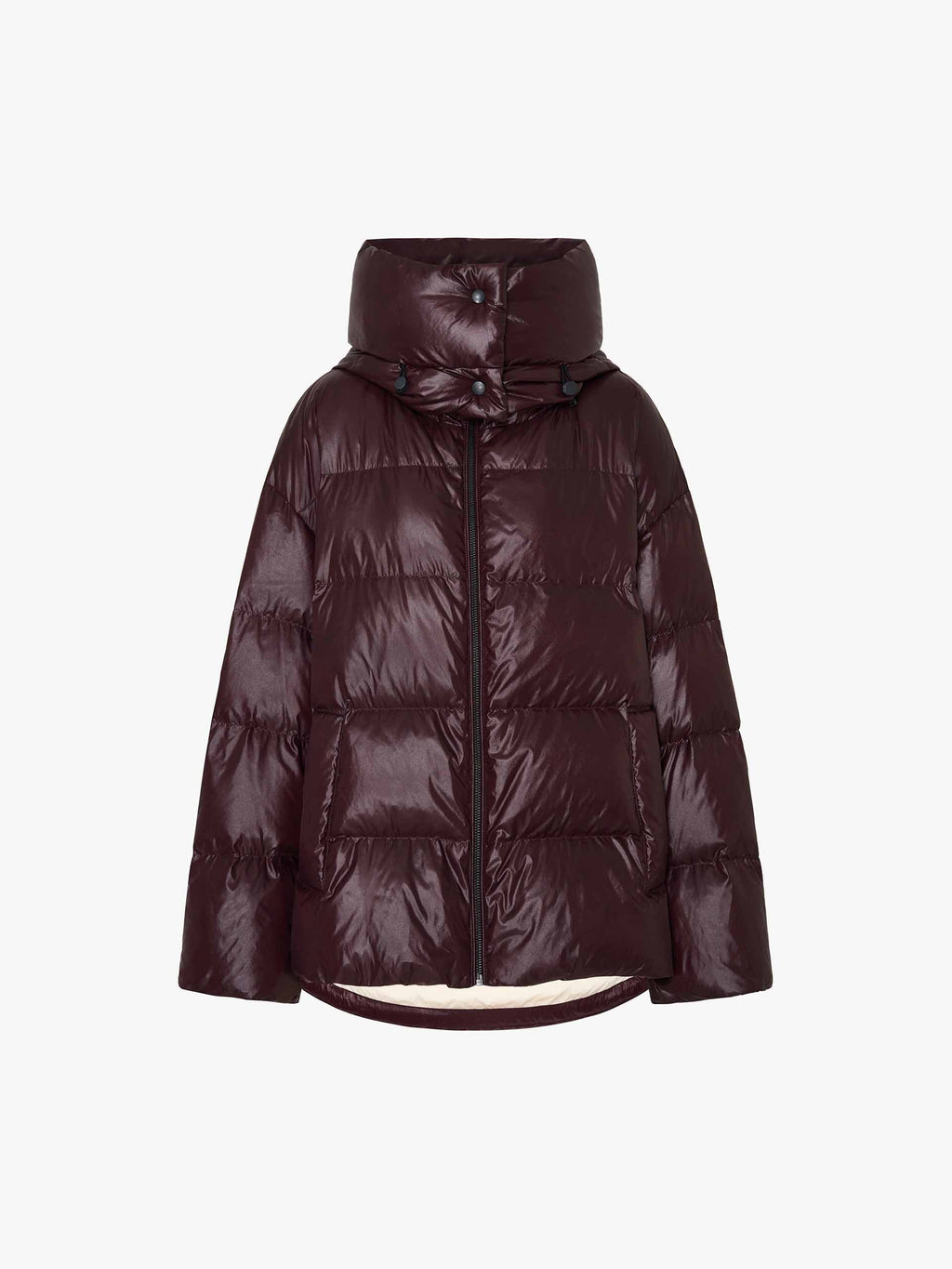 Hooded Puffy Down Jacket
