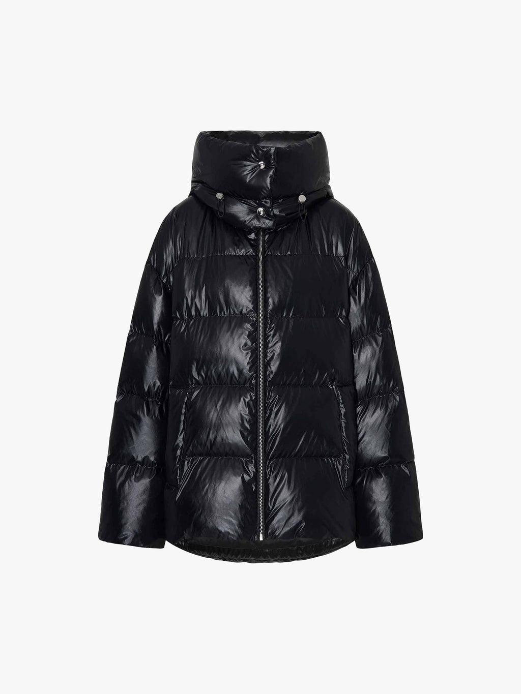Hooded Puffy Down Jacket