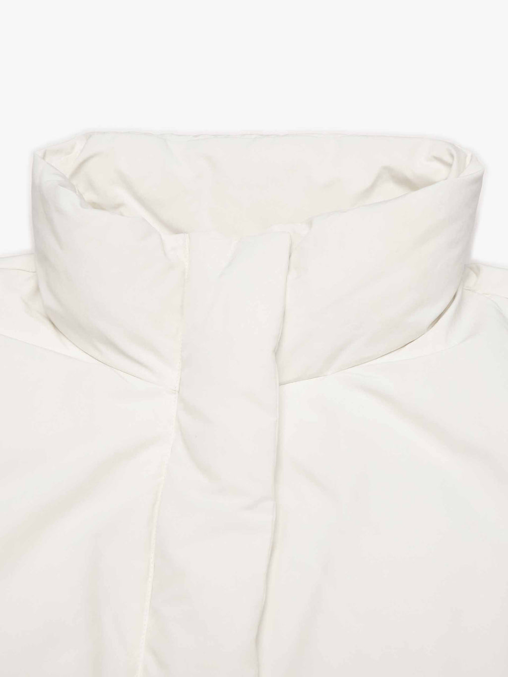 Sleeveless Cropped Down Jacket
