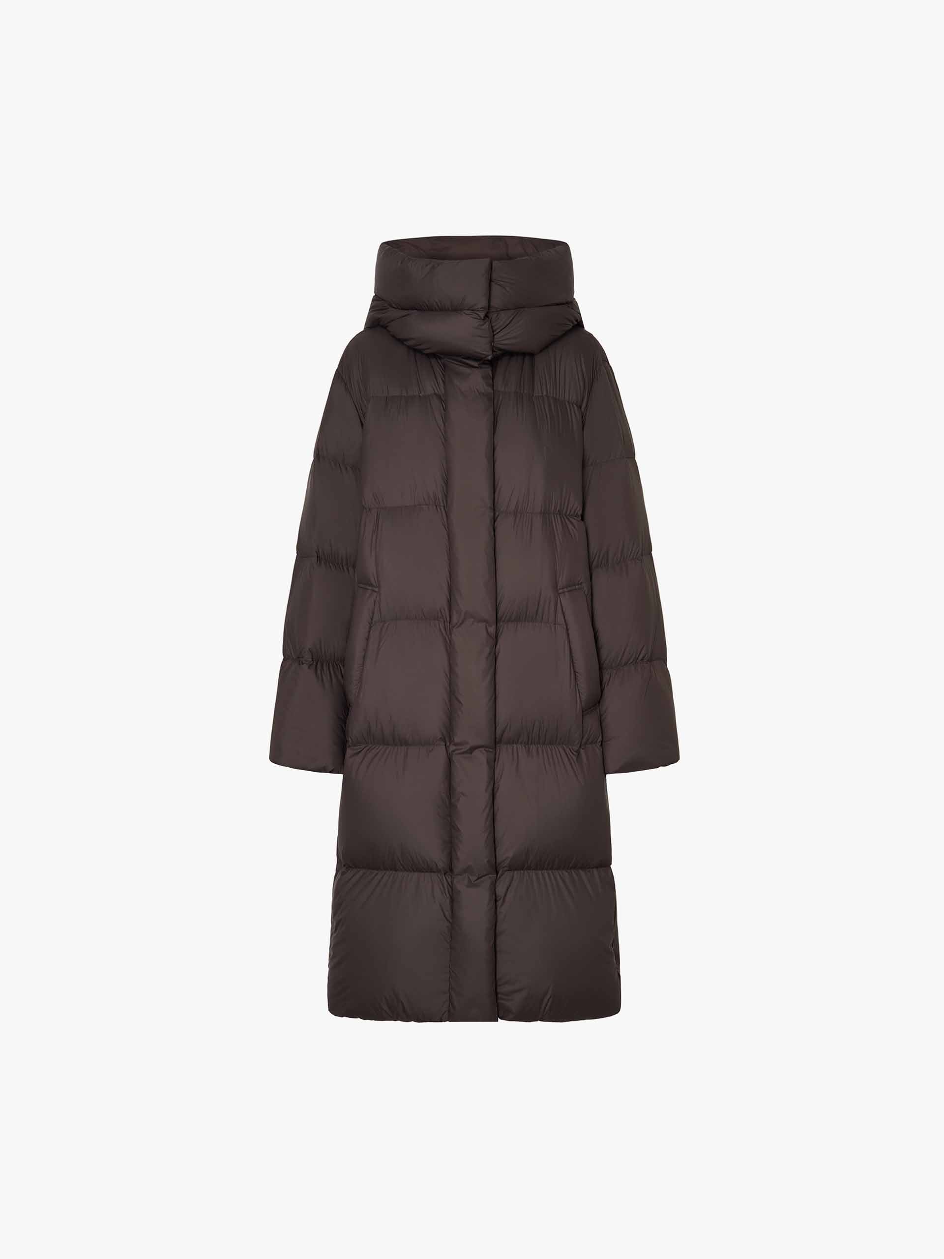 Hooded Long Down Jacket