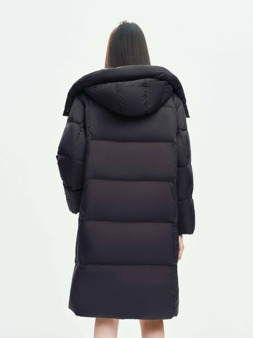 Hooded Long Down Jacket
