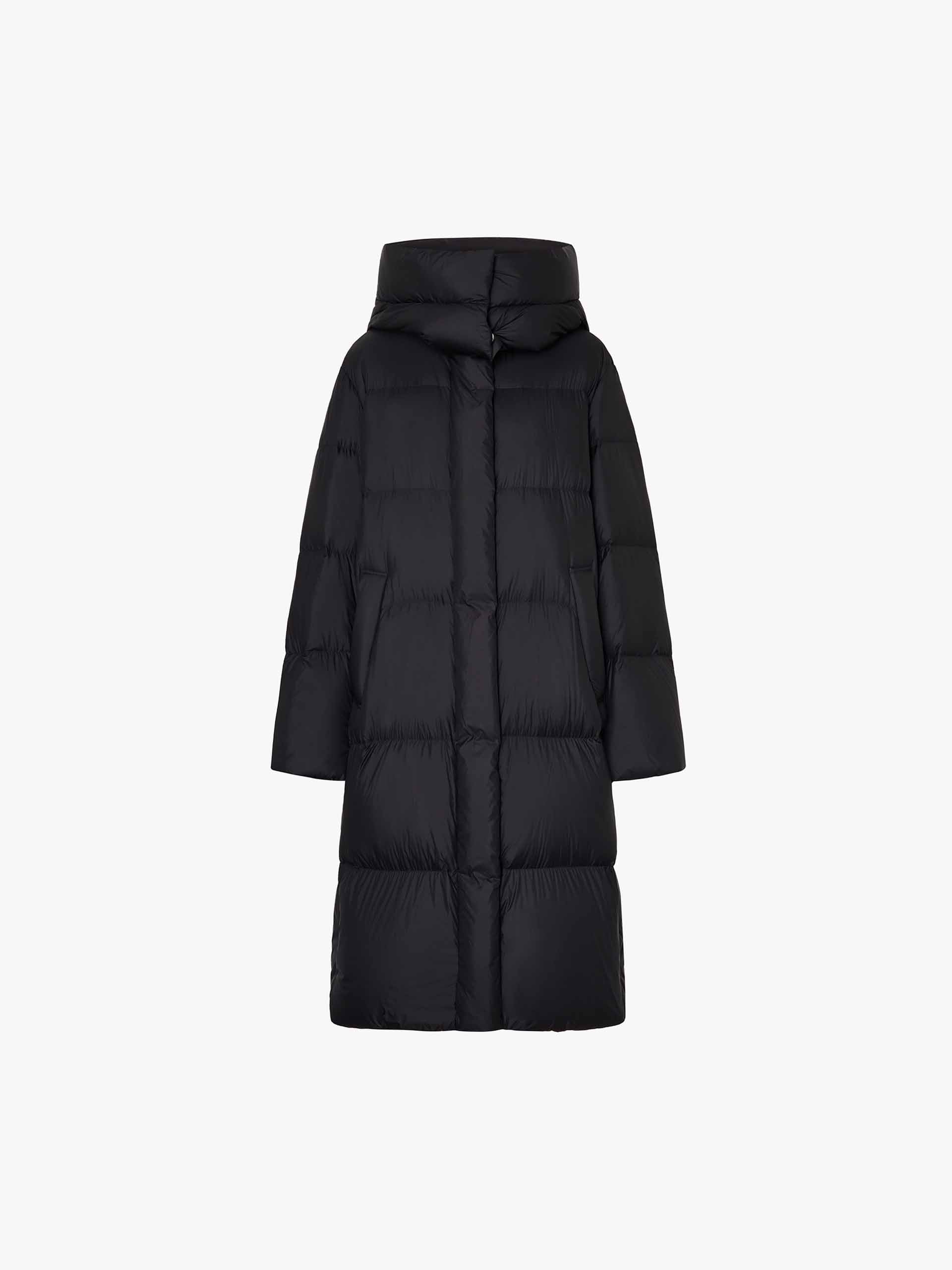 Hooded Long Down Jacket