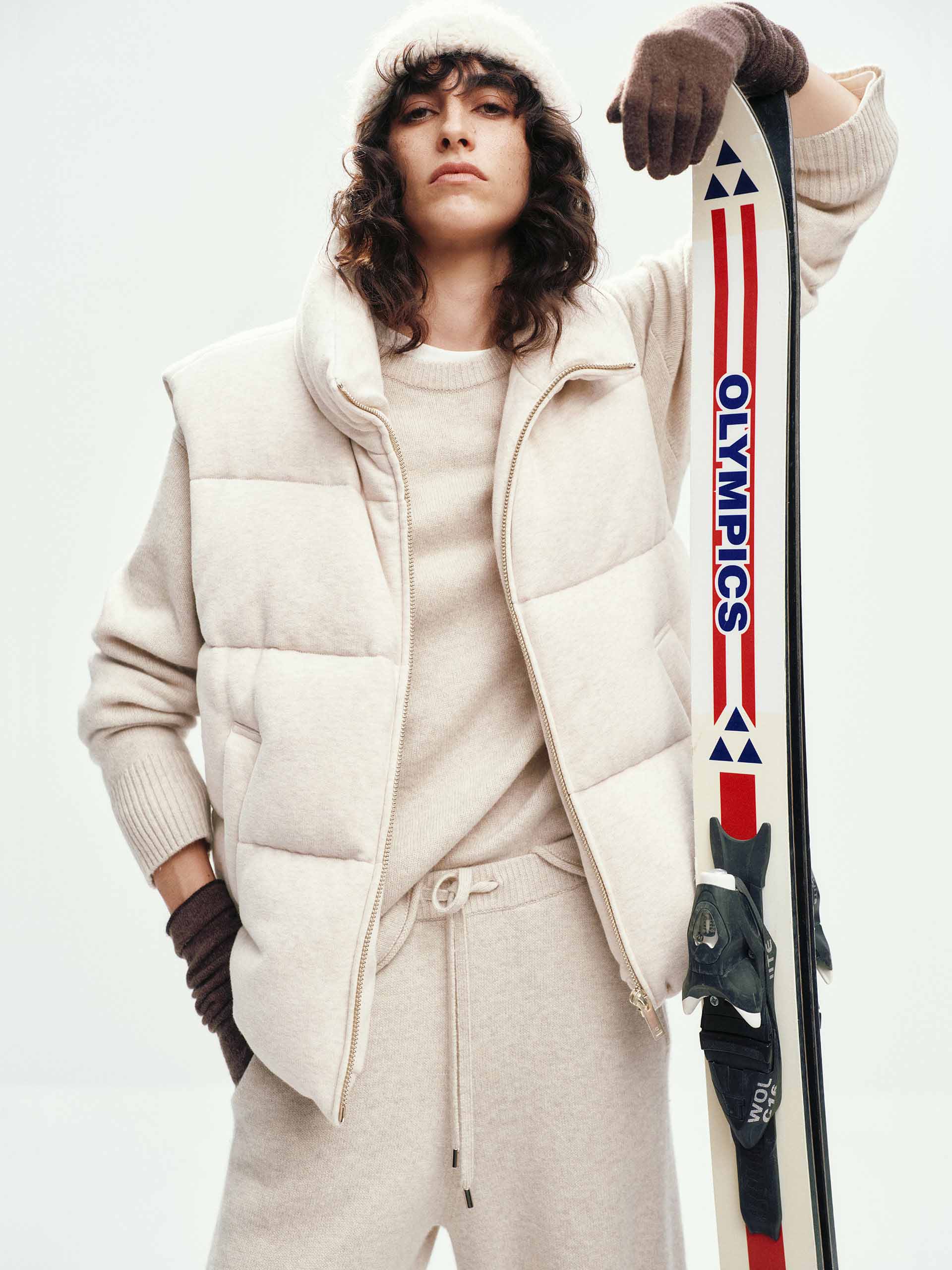 Cotton Sleeveless Down Jacket