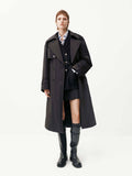 Include Scarf Long Down Jacket