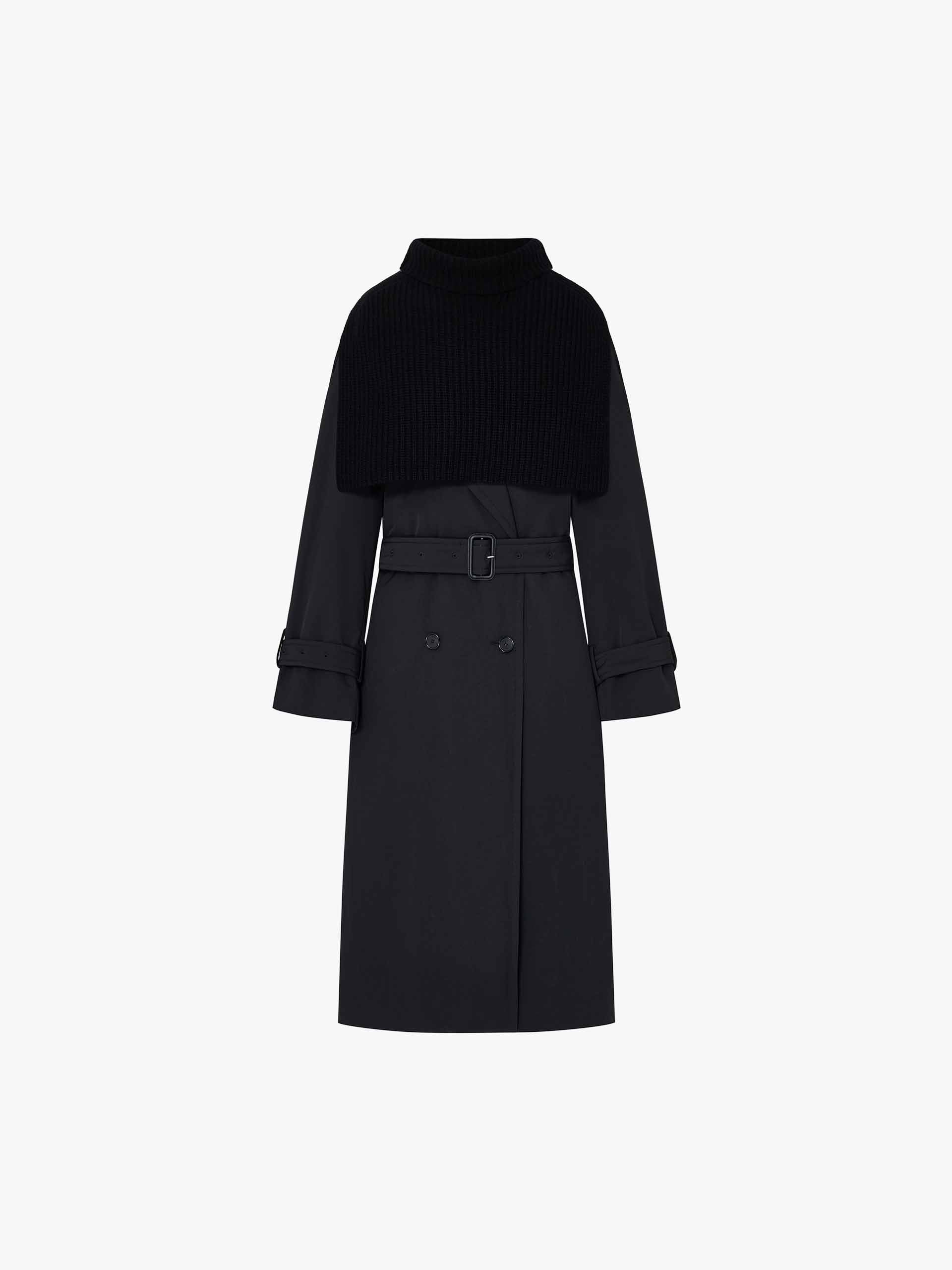 Include Scarf Long Down Jacket