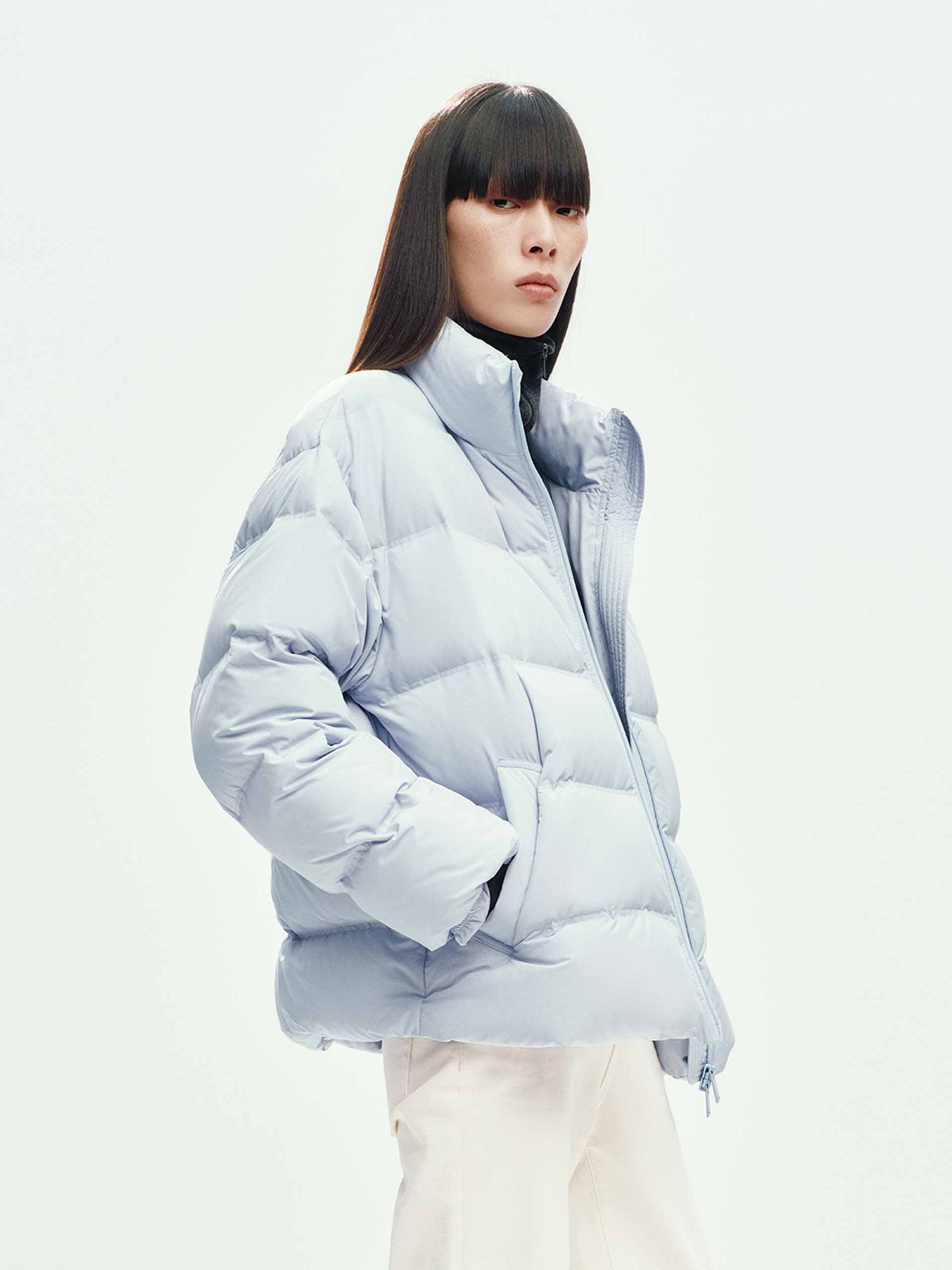 Two-way Zipper Down Jacket