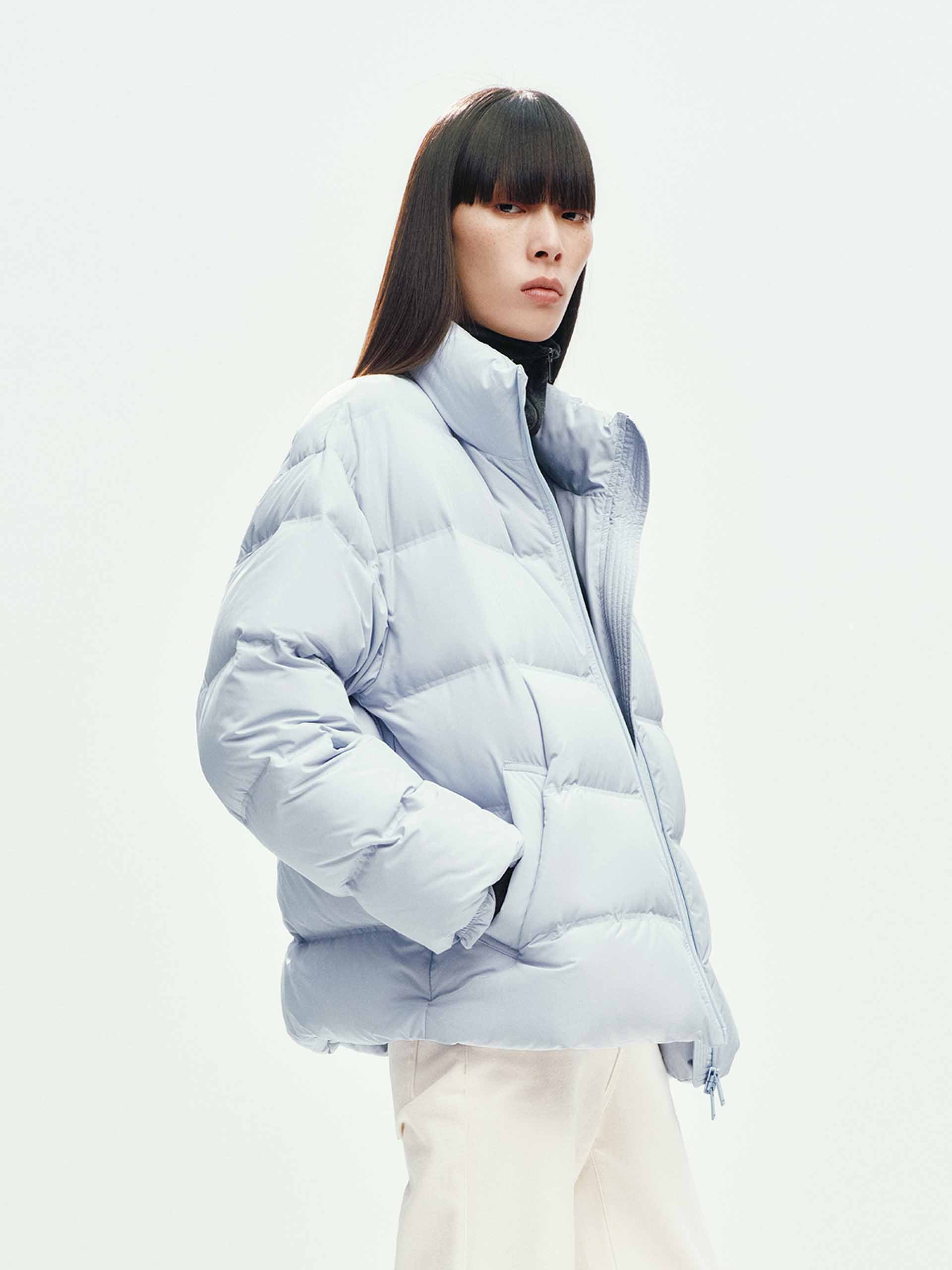 Two-way Zipper Down Jacket