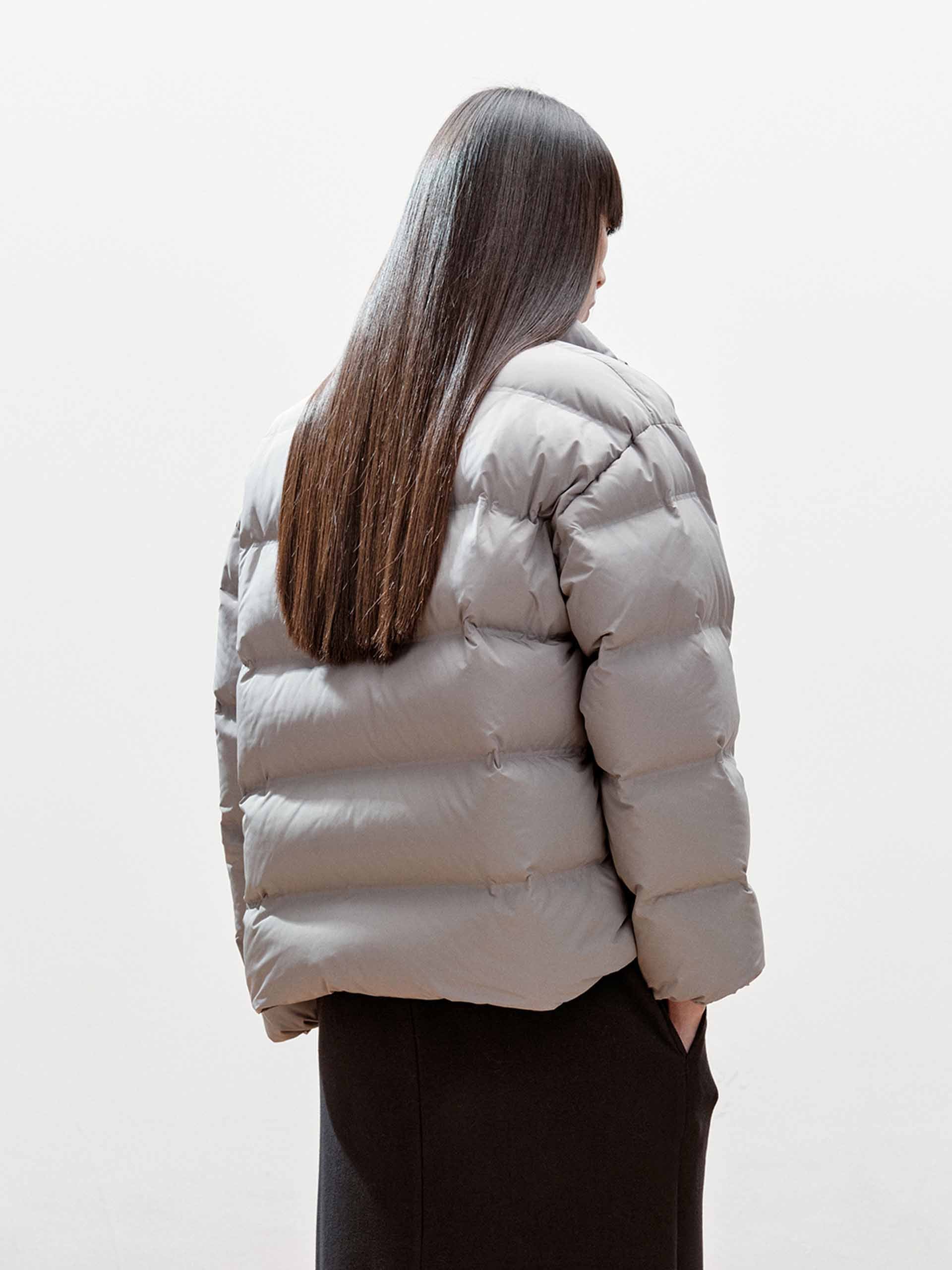 Two-way Zipper Down Jacket