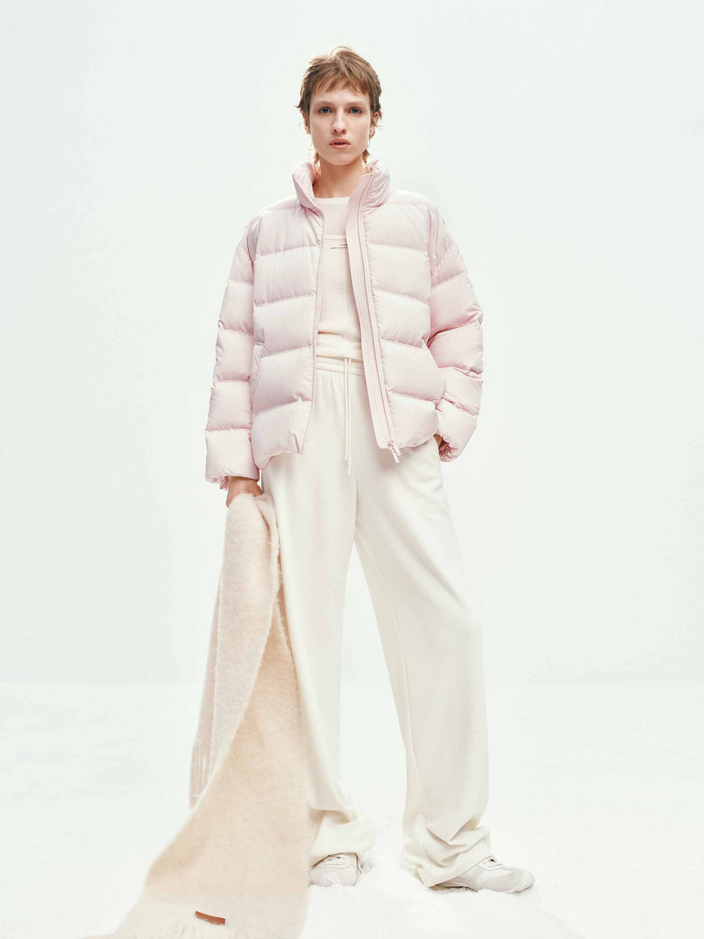 Two-way Zipper Down Jacket