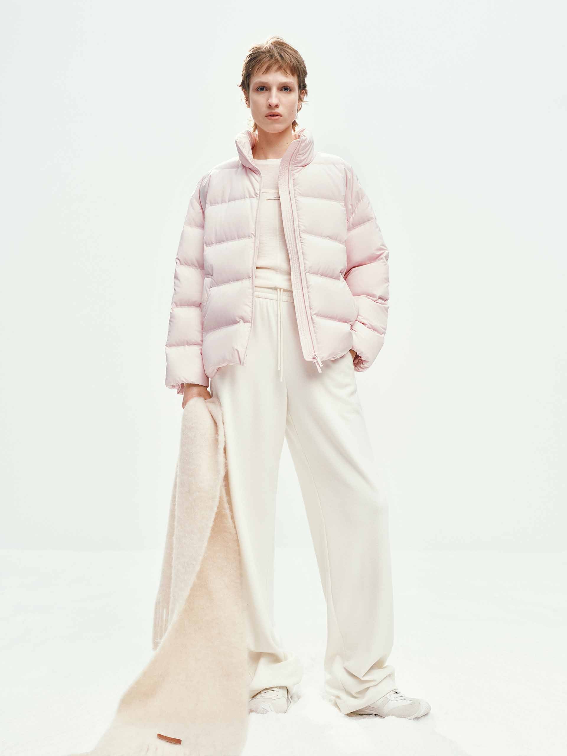 Two-way Zipper Down Jacket