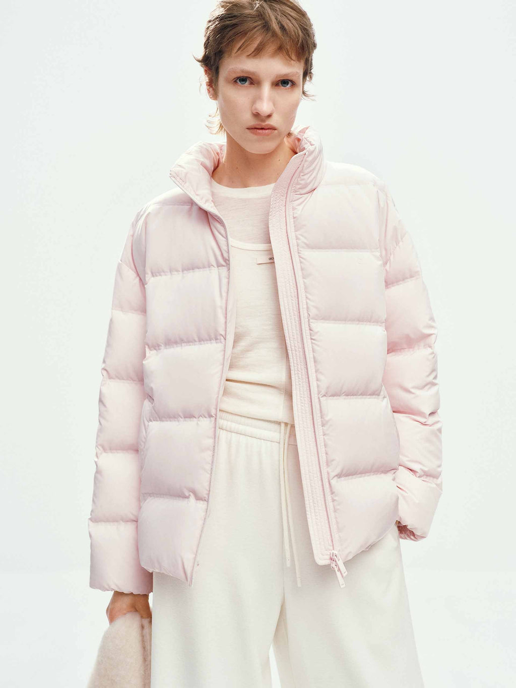 Two-way Zipper Down Jacket