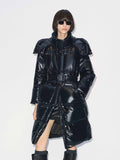 With Belt Long Down Jacket