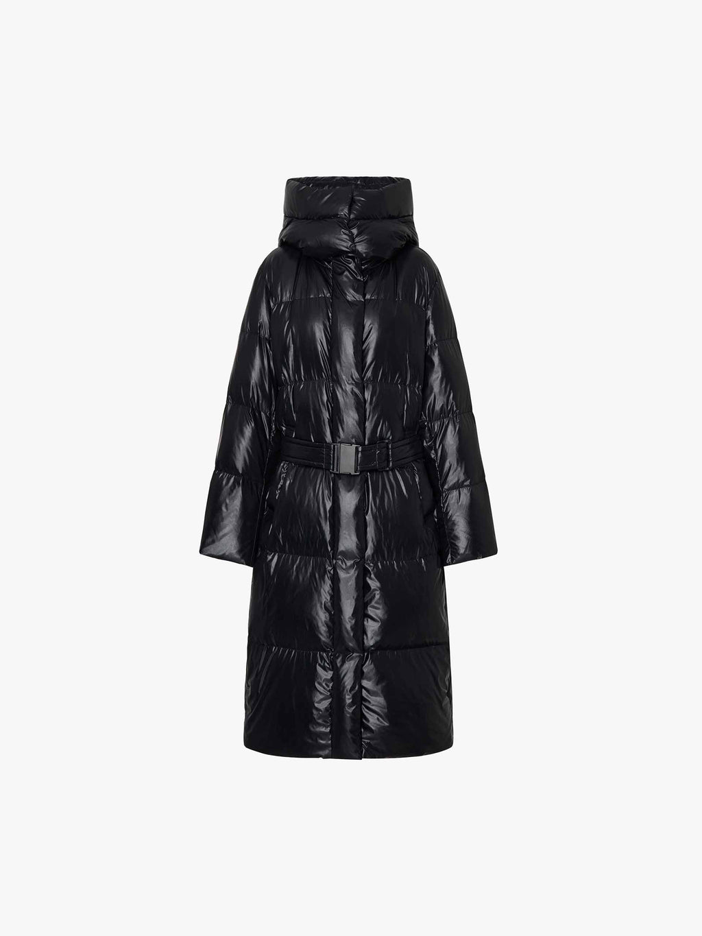 With Belt Long Down Jacket