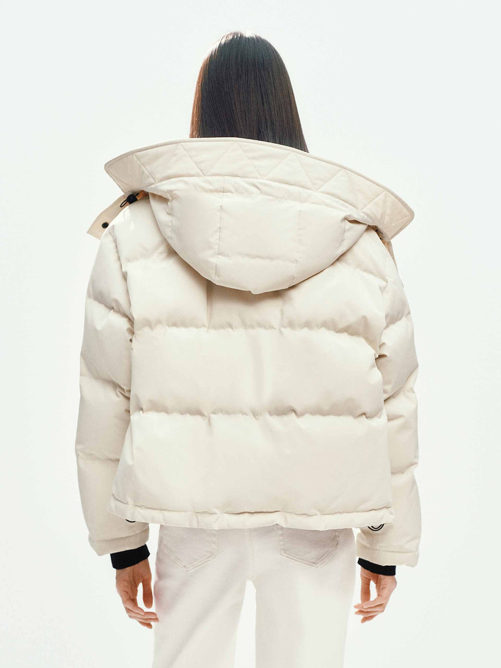 Retractable Hooded Down Jacket