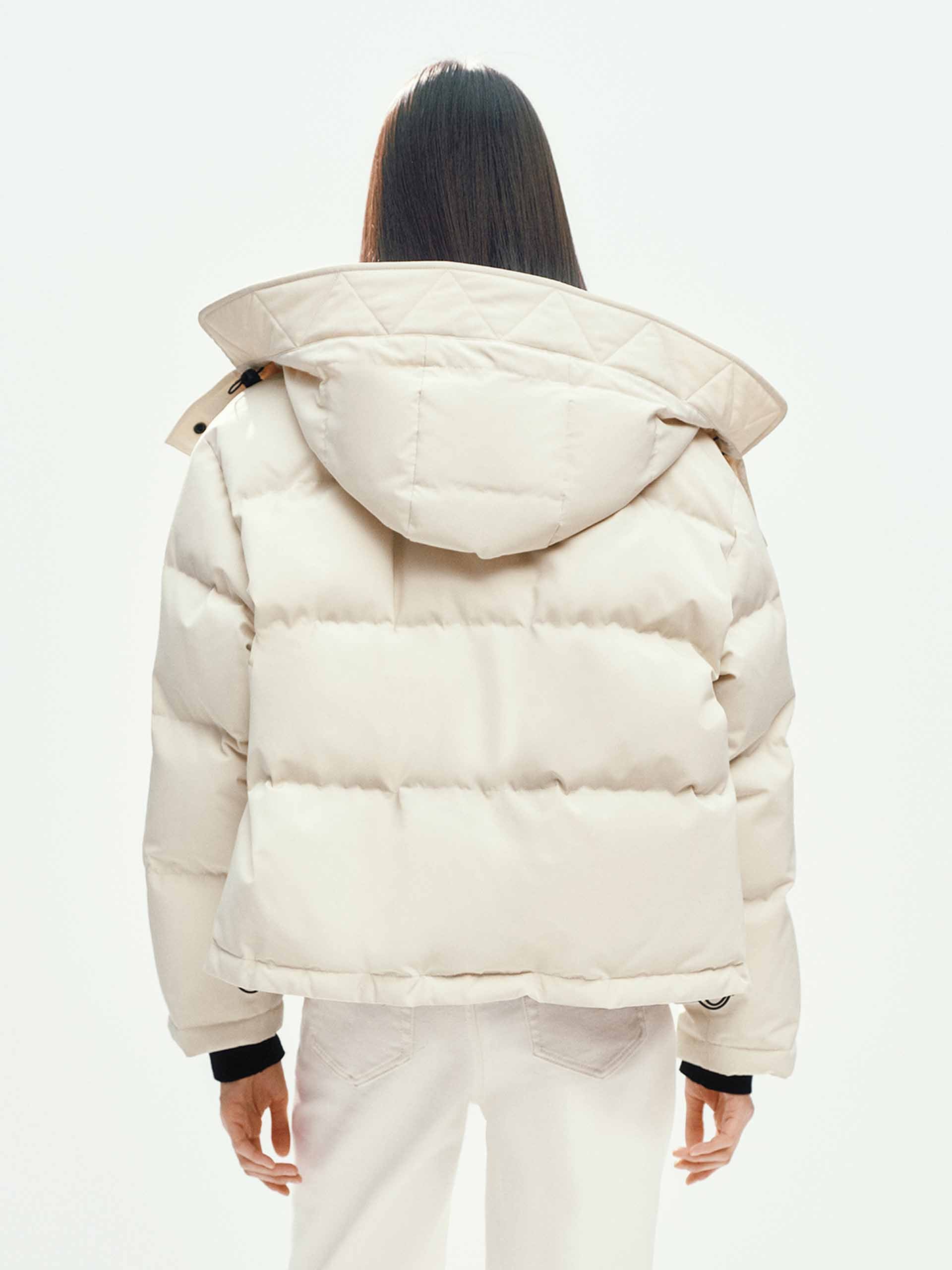 Retractable Hooded Down Jacket