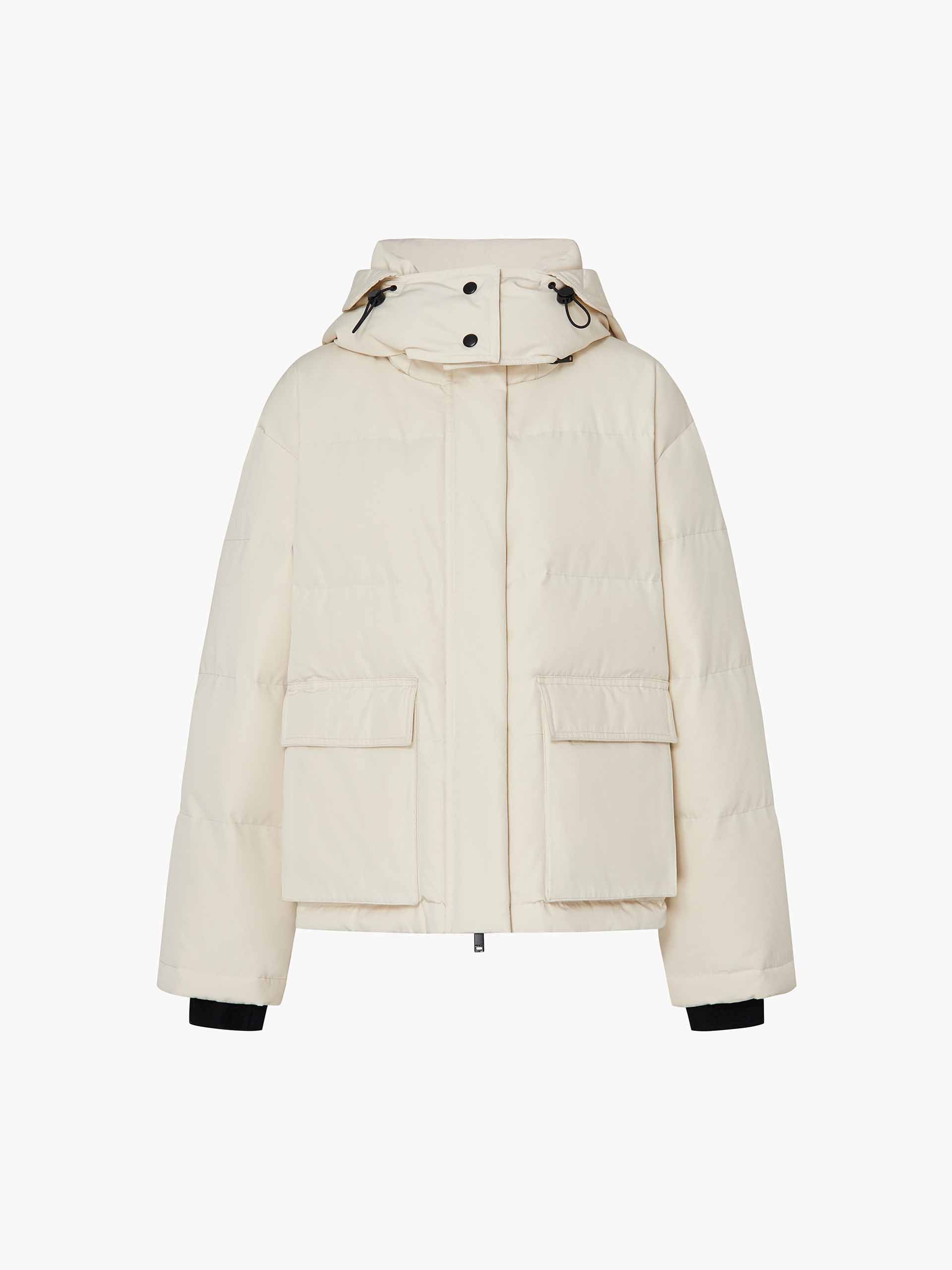 Retractable Hooded Down Jacket
