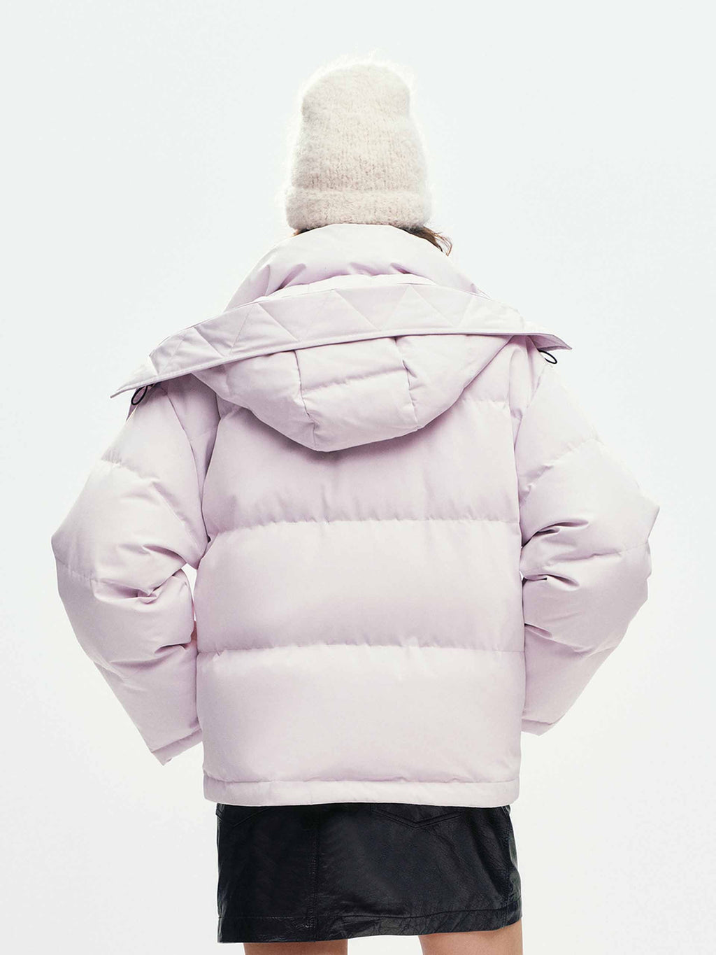 Retractable Hooded Down Jacket