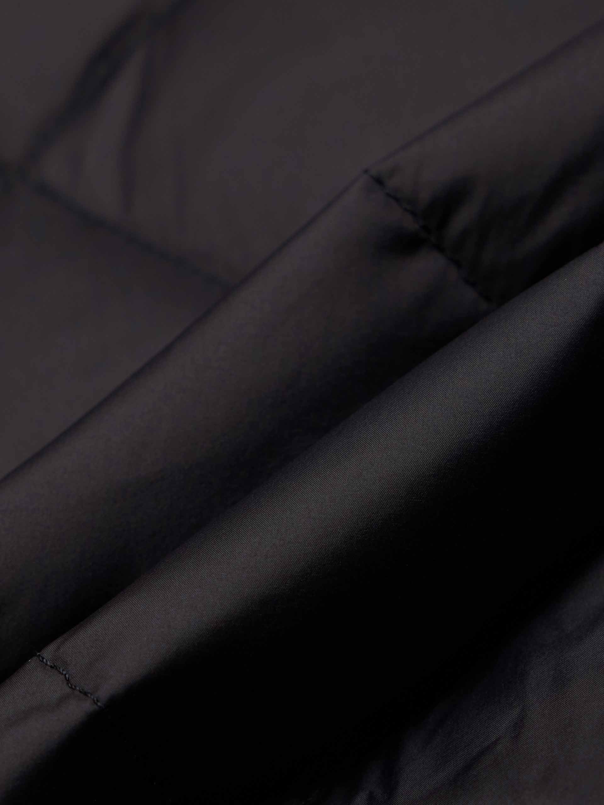 Quilted Mock Neck Down Jacket