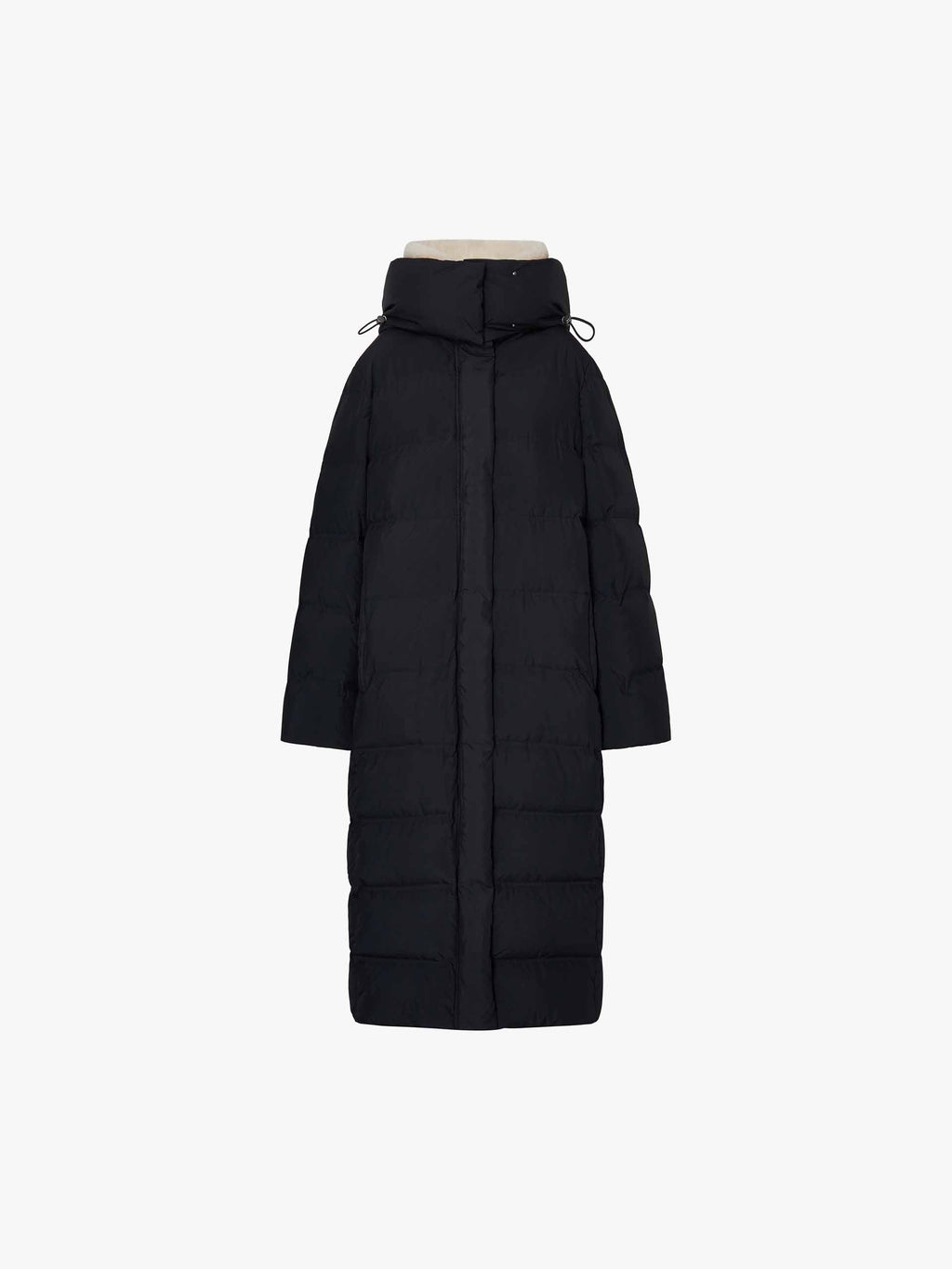 Detachable Fur Collar Long Down Jacket