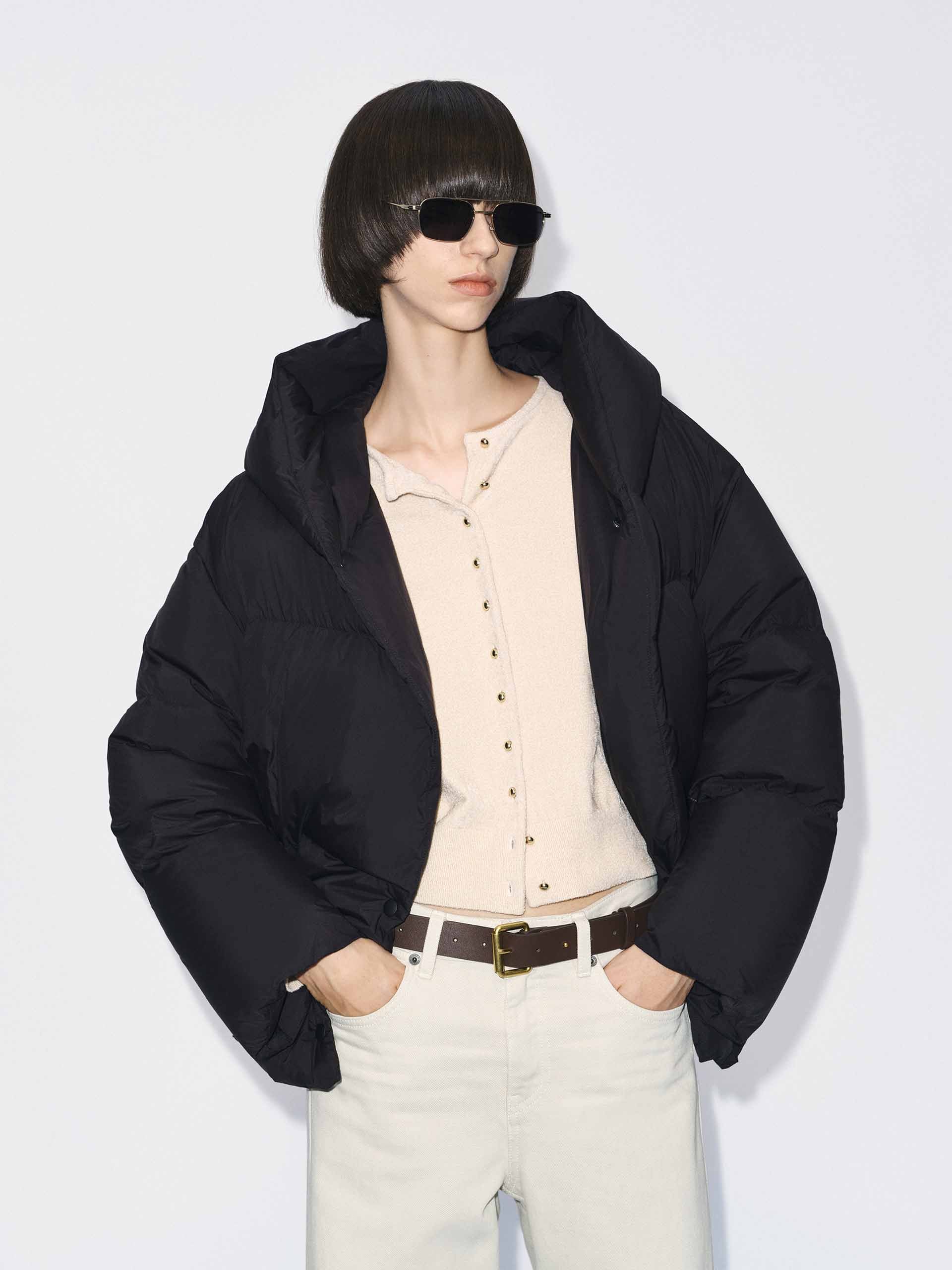 Lightweight Puffy Down Jacket