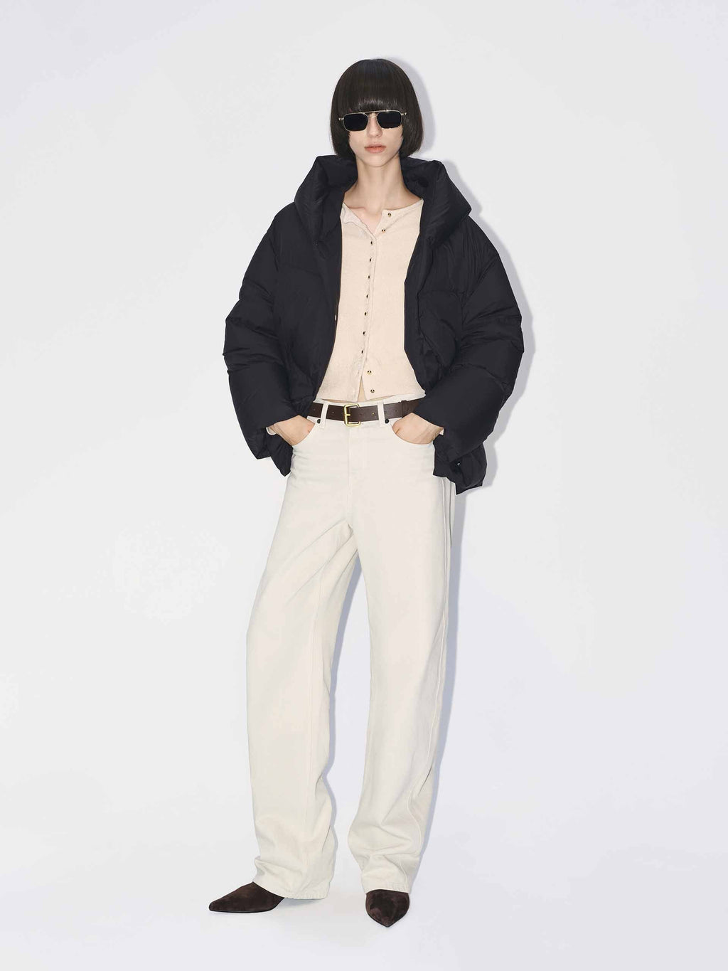 Lightweight Puffy Down Jacket