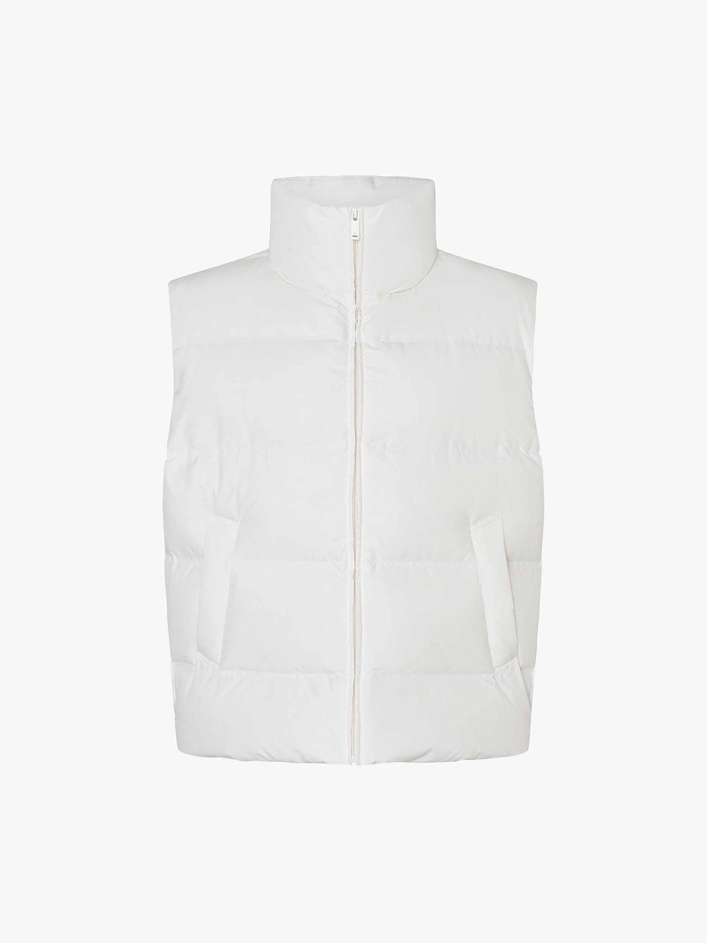 Sleeveless Turtleneck Puffer Vest