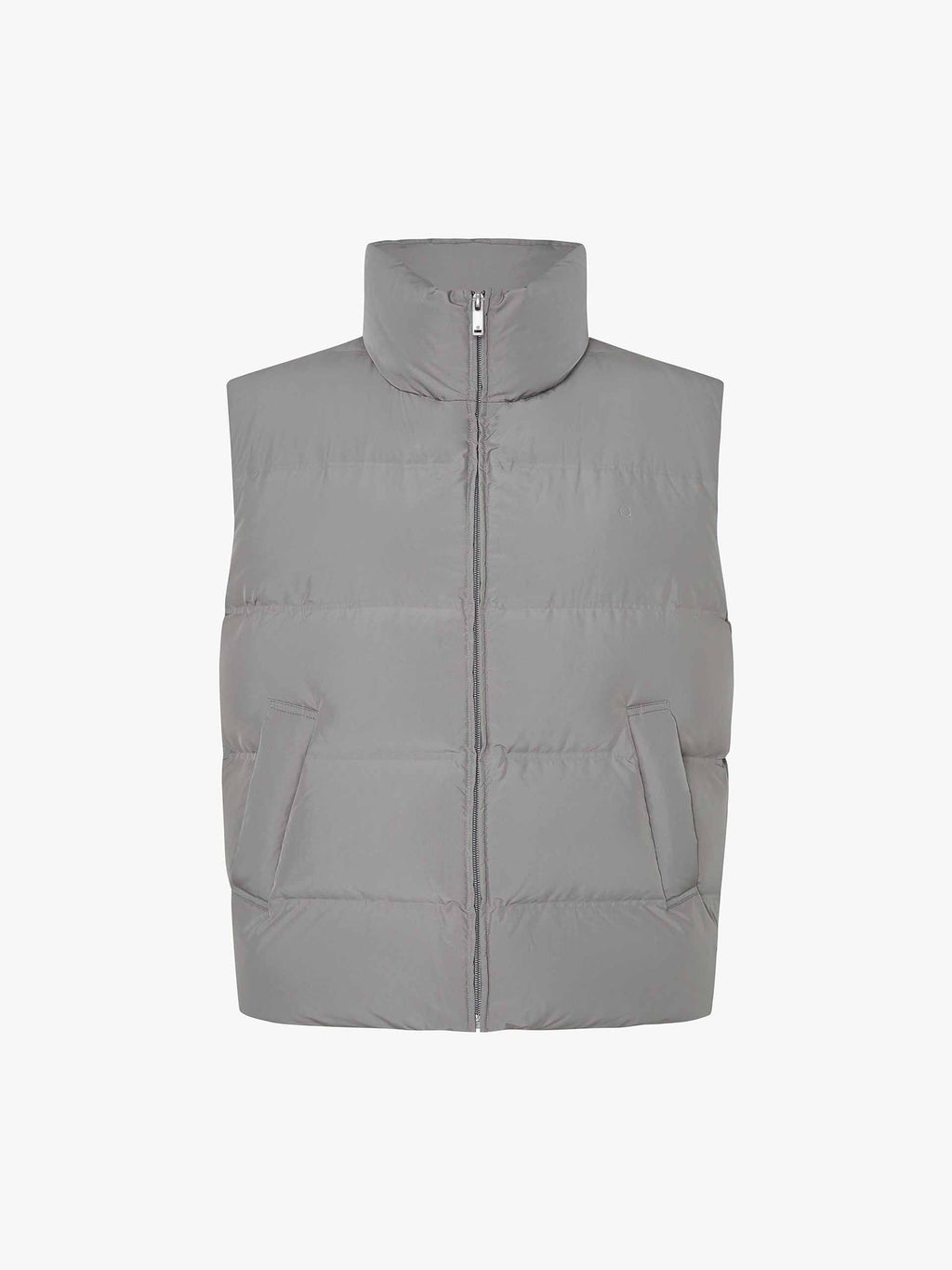 Sleeveless Turtleneck Puffer Vest
