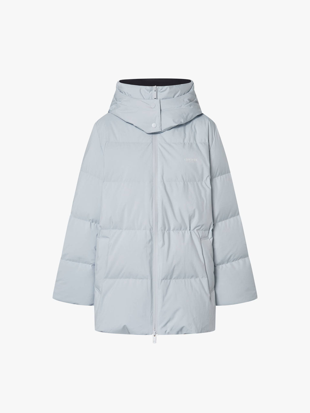 Hooded Zipper Down Jacket