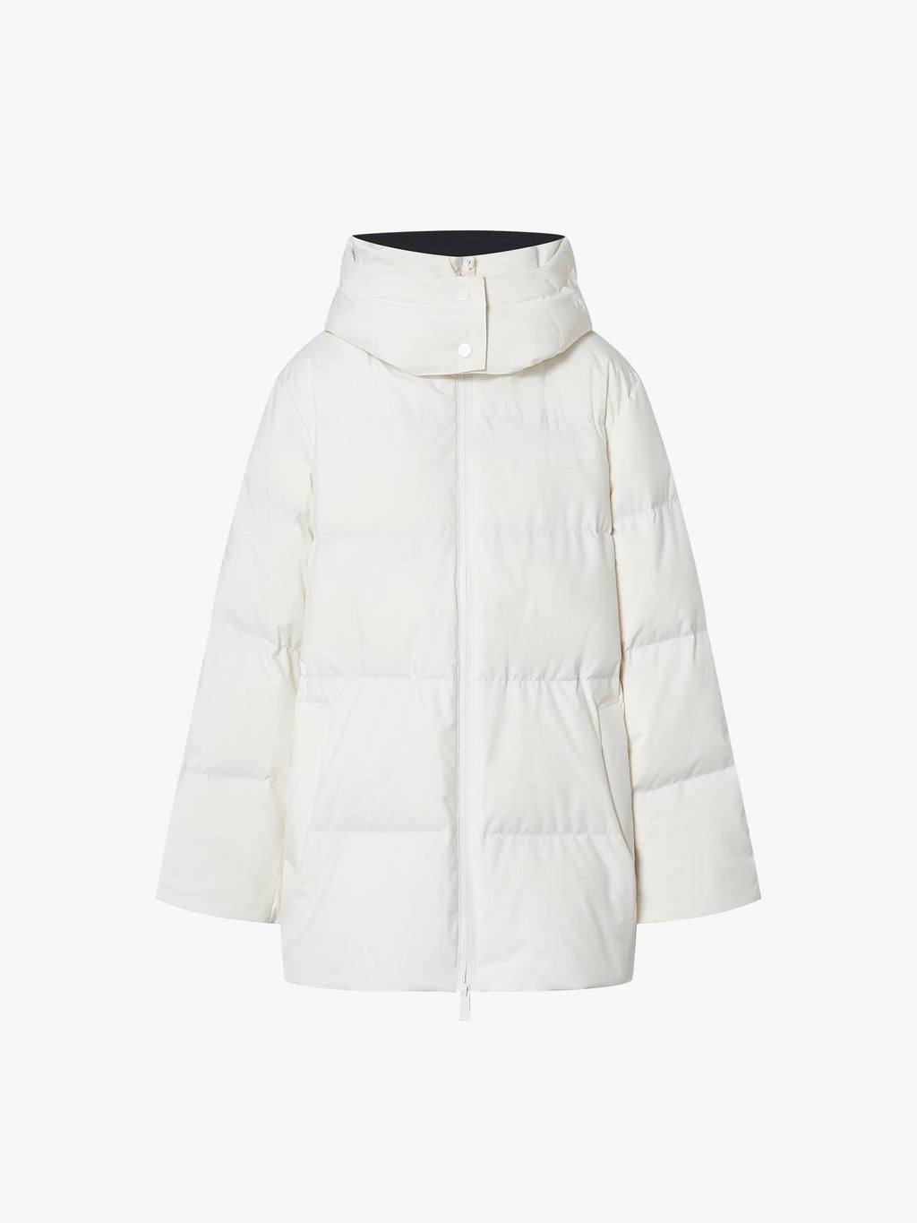Hooded Zipper Down Jacket