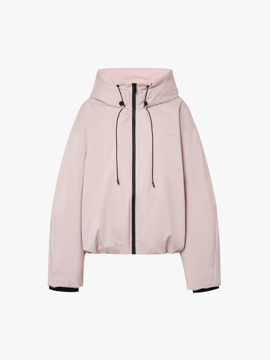 Drawstring Hooded Down Jacket