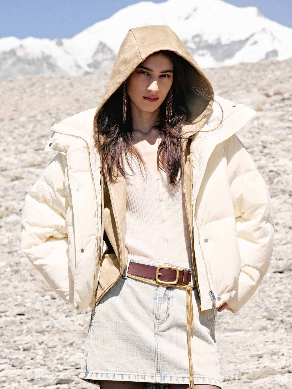 Puffy Goose Down Jacket