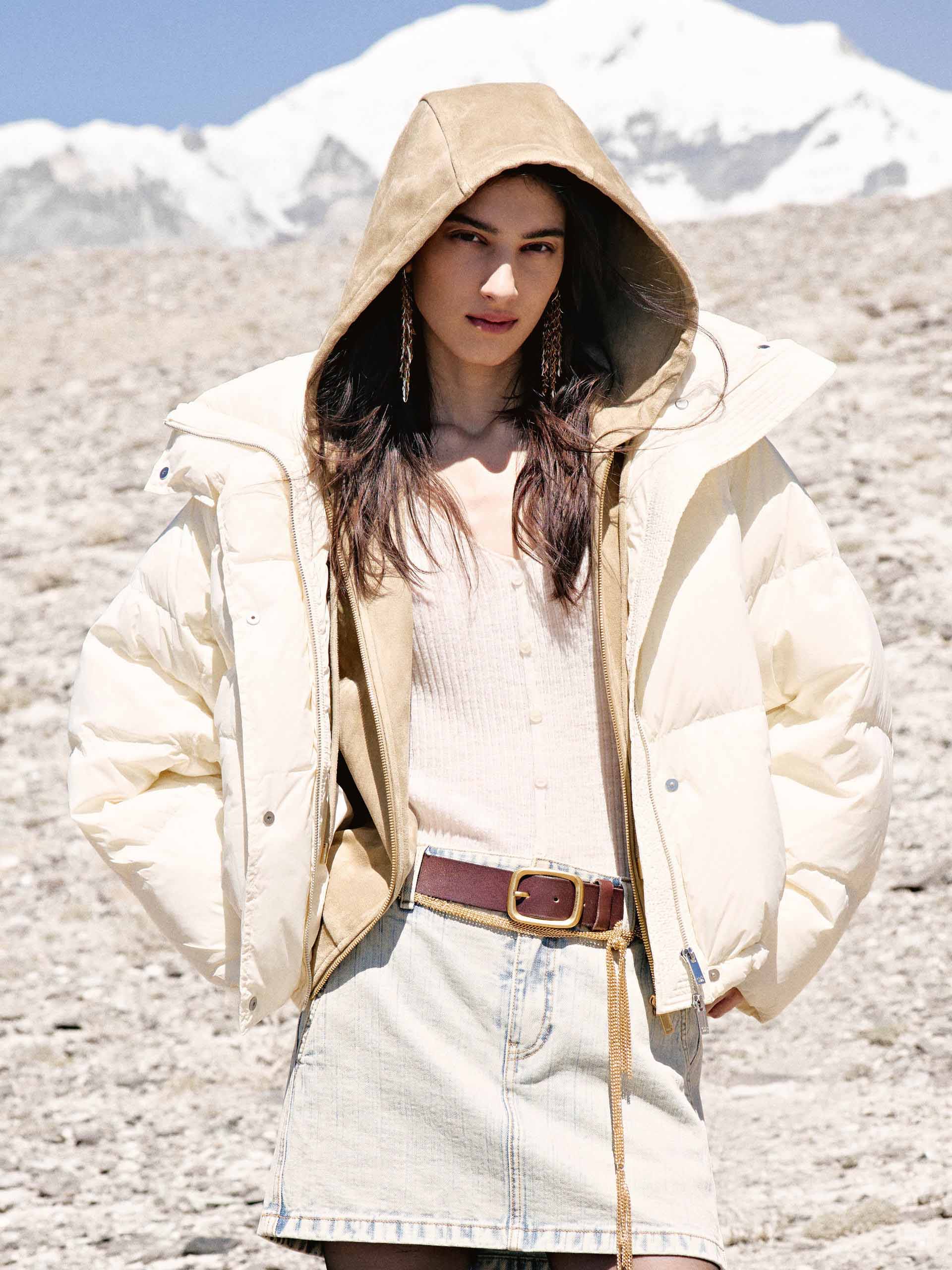 Puffy Goose Down Jacket