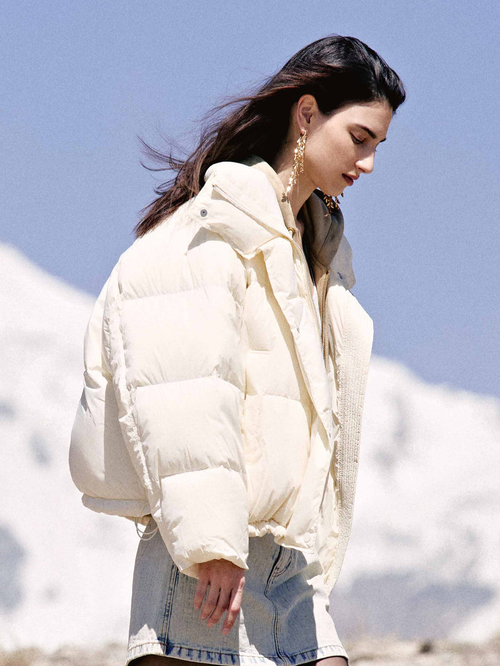 Puffy Goose Down Jacket