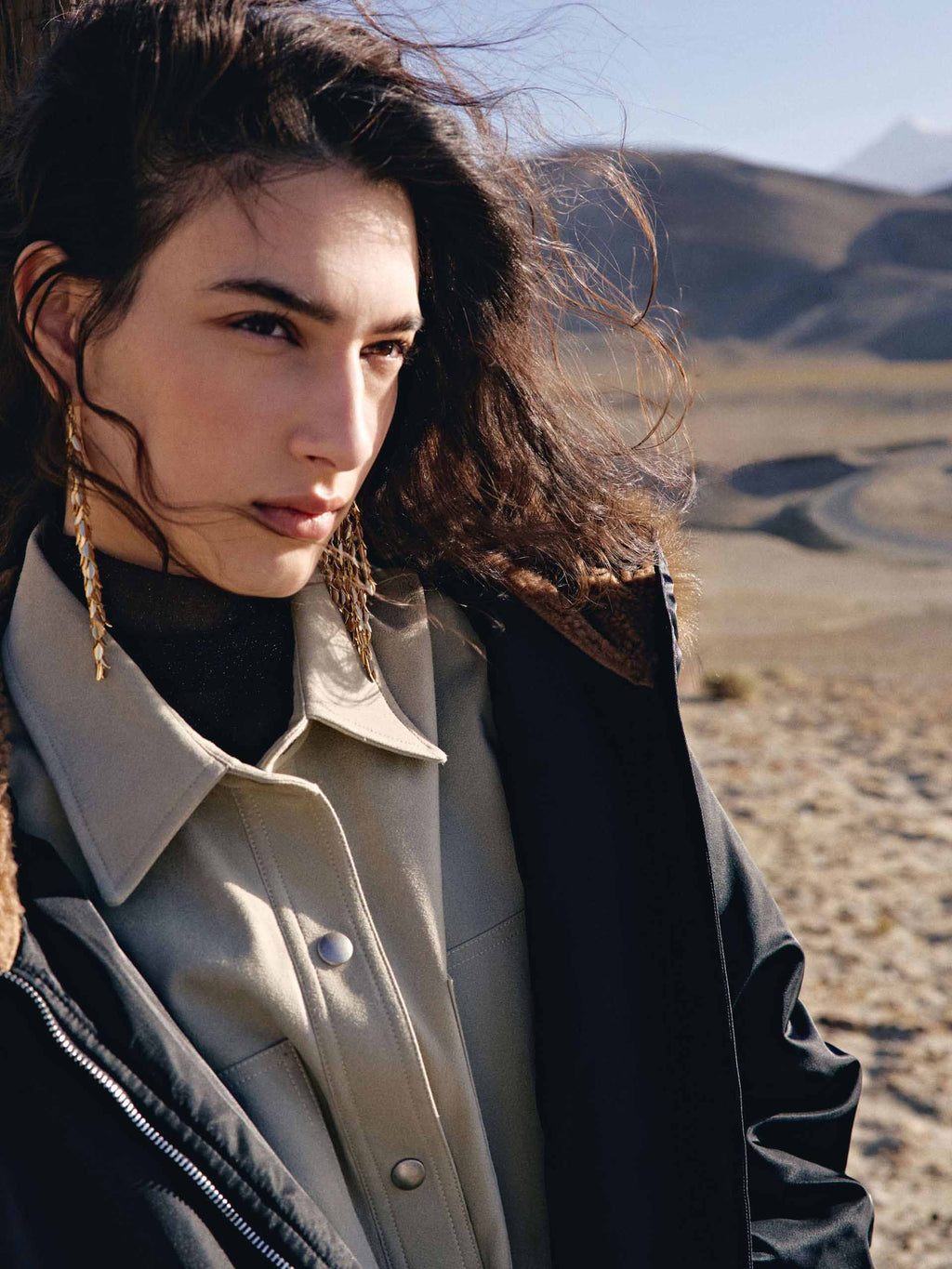 Fur Hooded Down Jacket