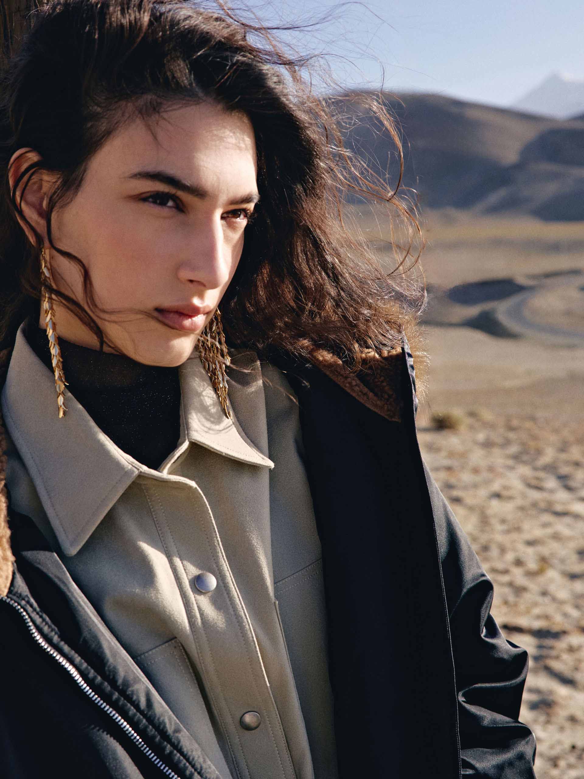 Fur Hooded Down Jacket
