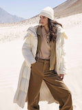 With Belt Longline Down Jacket