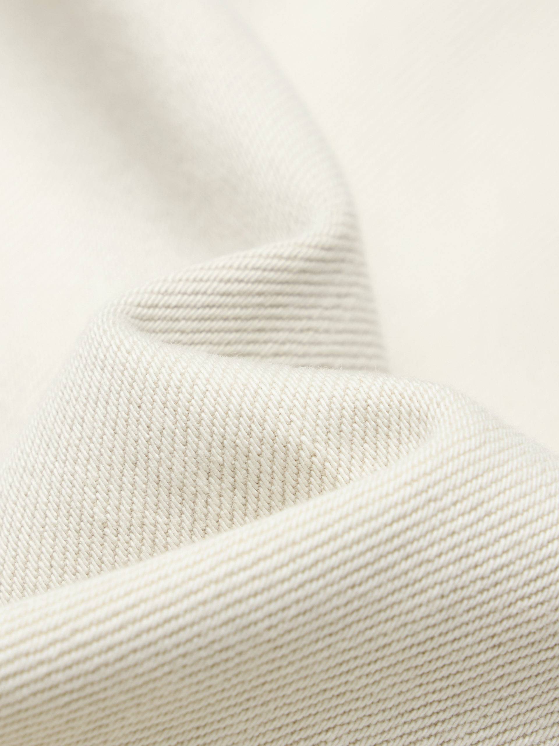 Straight Cut White Jeans