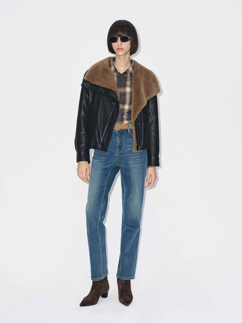 Ankle Length Tapered Jeans